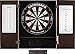 Viper by GLD Products Metropolitan Solid Wood Cabinet & Sisal/Bristle Dartboard Play-Ready Bundle