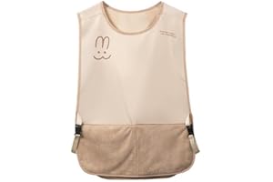 Rainbow Print Waist Apron for Women with Side Towel Loop Water and Stain Resistant