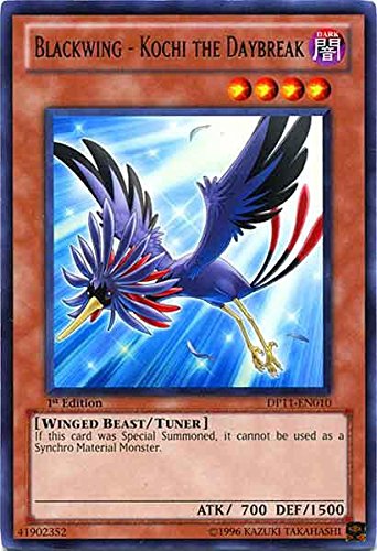 Yu-Gi-Oh! - Blackwing - Kochi the Daybreak (DP11-EN010) - Duelist Pack 11: Crow - 1st Edition - Rare