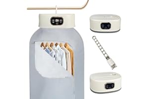 YJDAYY Portable Dryers for Laundry - Portable Clothes Dryer Portable Dryer for for Light Clothes Underwear Baby Clothes Mini Electric Laundry Dryer Portable Clothes Dryer for Apartment, RV, Travel