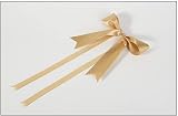 Aisszhao 10mm Champagne Gold Ribbon 22M Satin Gift Wrapping Double Sided view 7