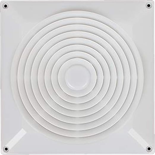 Clairla Return Air Flow Reinforced Plastic Fan Grille Sidewall