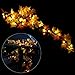 Thanksgiving Decorations Lighted Fall Garland 14.7 Feet 40 LED Autumn Garland, Battery Powered, Perfect Decoration for Autumn (Warm White)