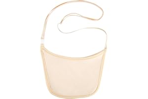 Lapinchen Hidden Money Wallet, Travel Pouch Under Clothes, Undergarment Crossbody Secert Body Pouch for Passport