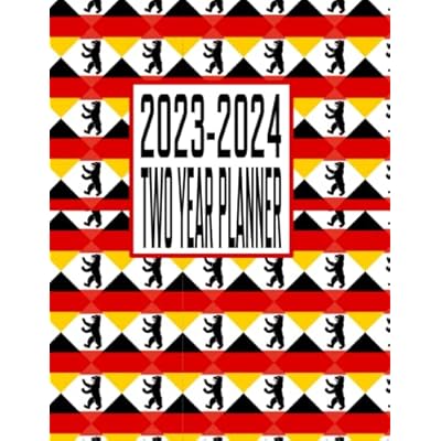 2023-2024 Two Year Planner: German Flag themed Cover USA | Ubuy 2023-2024 Two Year Planner: German Flag themed Cover USA | Ubuy