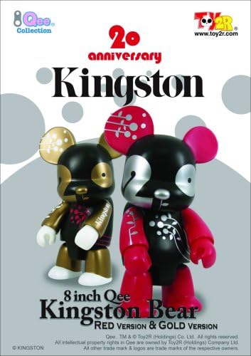 Kingston 8 Inch Bear Red Edition PVC Vinyl Statue