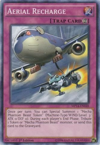 Yu-Gi-Oh! - Aerial Recharge (MP14-EN048) - Mega Pack 2014 - 1st Edition - Common