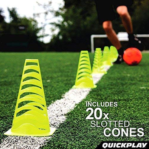 QUICKPLAY PRO Speed + Agility Set, MultiSport Training Agility Poles