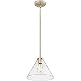ML Lighting Aliza 1-Light Pendant Light Modern Gold