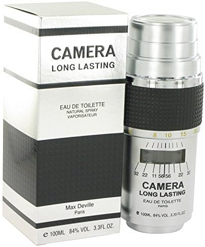 CAMERA LONG LASTING by Max Deville Eau De Toilette Spray 3.4 oz -100% Authentic by Max Deville