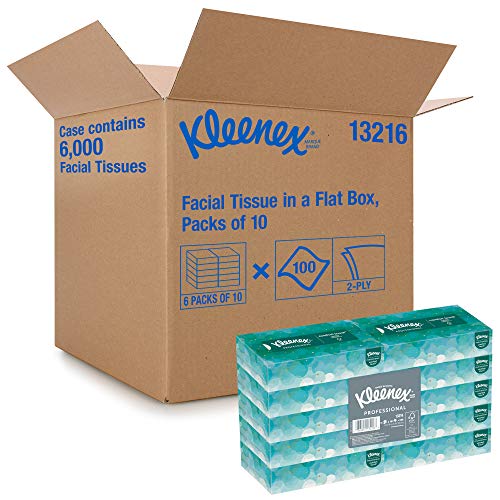 Kleenex Professional Facial Tissue For Business (13216), Flat Tissue