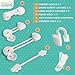 Baby Defence Complete Home Baby Proofing Kit - BPA Free, Easy Assembly, 50 Piece - Child Safety Locks Set for Doorknobs, Corners, Outlets, Cabinets