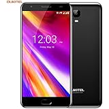 Unlocked Cell Phones, Oukitel OK6000 Plus 6080mAh Big Battery Smartphone 5.5" Full HD Dual SIM Android 7.0 Octa Core 4GB RAM 64GB ROM Mobile Phone 12V/2A Quick Charge Fingerprint OTG-Black