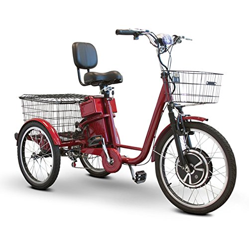 EWheels EW-29 Electric Trike Scooter-Red