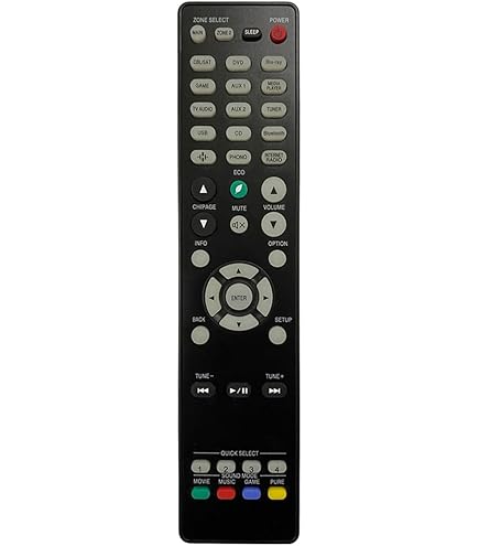 Telecomando Originale Denon RC-1254 Per Ricevitori AVR-X580BT E AVR-X250BT, Usato Ma Funzionante