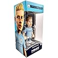 MINIX COLLECTIBLE FIGURINES – Kevin De Bryune, Official Manchester City, Sports Collectable 12 cm Figurine, Unique Soccer Gift for All Ages, Football Stars