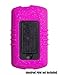 Sugar Medical - Omnipod Insulin Management System Gel Skin - Soft Silicone Cover for Omnipod Dash Device w/ Raised Beveled Edges for Scratch and Drop Protection (Pink Glitter)