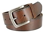Classic Oil-tanned Genuine Leather Casual Jean Belt for Women