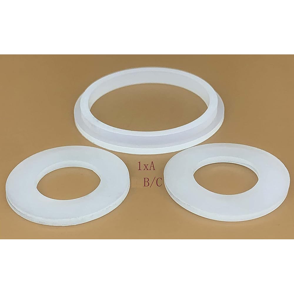 JZSMY Connector Seals Gaskets Washers for Coleman for Lay-Z-spa, A and B/C Connector Seals Gaskets