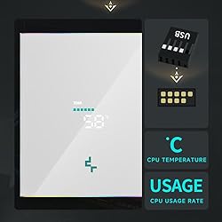 ICOLER AK620 White Digital Display Edition CPU Air