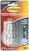 Command Round Cord Clips, Clear, 4-Clips (17017CLRES)
