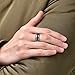 King Will TYRE Men's 8mm Tungsten Carbide Ring Wedding Engagement Band Matte/Brushed Finish Lines 11.5