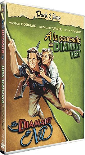 A La Poursuite Du Diamant Vert + Le Diamant Du Nil - Pack 2 Films