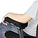 Memory Foam Armrest Pads for Office Chair Soft Elbow Pillows and Armrest Cushion for Elbow Rest with Anti-Slip Bottom for Arm Chair Cover (Set of 2). Work in Comfort Long Hours