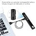 AMERTEER Wireless Presenter Remote – Presentation Clicker with 2.4GHz RF Hyperlink & Volume Control, Built-in Rechargeable Battery, Compatible with Keynote, PowerPoint, Mac, PC, and Laptops