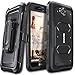 COVRWARE Aegis Series Case Compatible with LG X Power 2 / Fiesta 2 / X Charge/Fiesta LTE / K10 Power with Built-in Screen Protector Heavy Duty Full-Body Rugged Holster Armor Case Belt Clip, Black