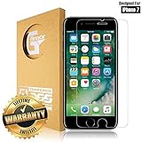 iPhone 8 / iPhone 7 Screen Protector by G-armor - 9H Tempered Glass Screen Protector Cover / Ultra Clear HD Screen Guard for 4.7-inch iPhone 8 / iPhone 7