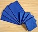Dinner Napkin 100%Cotton-20x20 Royal Blue ,Wedding Napkins, 100% cotton napkins,Cocktail Napkins,Cloth Napkins,Fabric Napkins,Cloth Napkins Set of12,Dyed Cloth Napkins,Machine Washable.