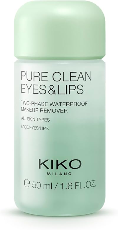 KIKO Milano Pure Clean Eyes&Lips Mini Two-Phase Make-Up Remover 6m+ IT