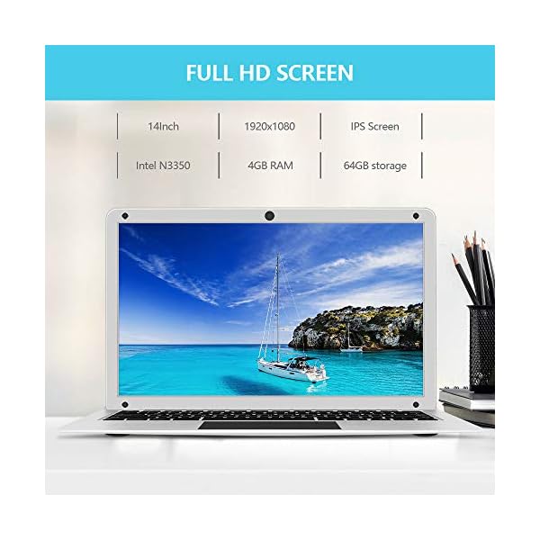 NBD Laptop 14.1 inch Windows 10 Netbook,4 GB RAM 64 GB ROM,Support 256GB TF card and 1TB SSD Expansion,Laptops equipped…