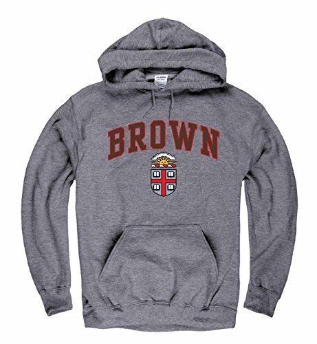 Campus Colors Brown Bears Arch & Logo Gameday Hooded Sweatshirt - Sport Gray, XX-Large