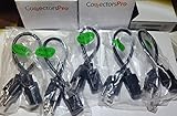 Pc Accessories - Connectors Pro 5-PACK 1' Universal Power Cable - 1 Foot IEC320 C13 to NEMA 5-15P, 5-PK 1 FT UL CSA RoHS 18 AWG