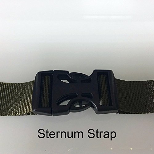 BRONZEMAN Sternum Strap Backpack Chest Harness Nylon Adjustable