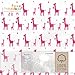 1 Soft & Breathable Fitted Baby Crib Sheets For Better Sleep. Premium, Durable Muslin Cotton Toddlers Sheets in Cute Colors For Girls. A Perfect Baby Shower Gift.