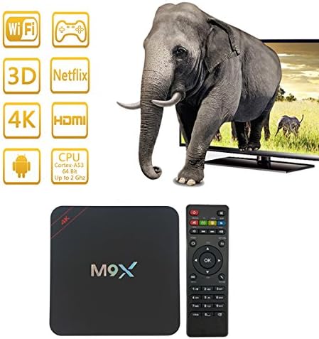 HONGTOP M9X Android Smart TV Box 4K 3G/32G Streaming Media Players