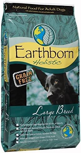 Wells Pet Food Earthborn Holistic Natural Food for Large Breed Dogs, 28-Pound Bag by Wells Pet Food