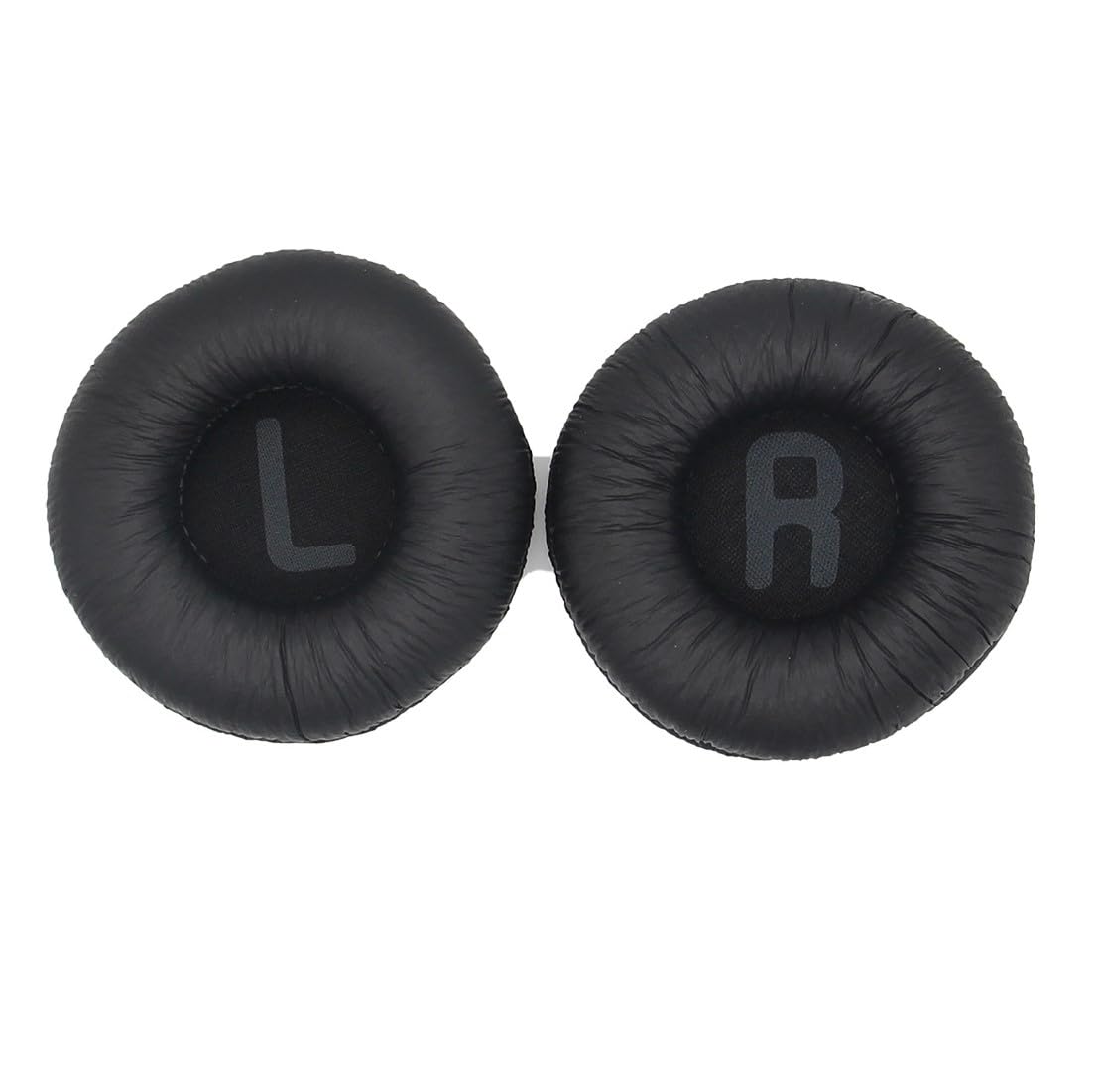 INF Replacement Ear Pads for JBL Tune 500BT/T450/T500/T450BT - 1 Pair Black Faux Leather & Memory Foam Ear Cushions, 7×7×2cm Size, Comfortable Noise-Isolating Ear Pads for Enhanced Listening Experienc