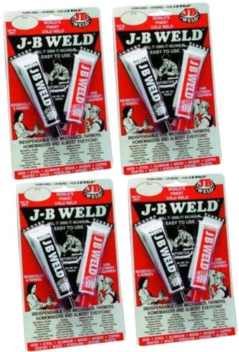 (4) JB Weld 8265-S Cold Weld Waterproof Nontoxic Strong