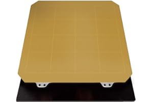 FYSETC 3D Printing Buildplate Steel Spring Sheet Bed 220x220mm/ 8.6x8.6 inch Preapplied PEI with Soft Mounting Base for Ant A8 Wanhao Duplicator i3 Monprice Make-r Geeeteh i3