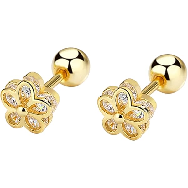 Gold Earrings For Women 14k Real Gold 14k Or 10k Yellow Gold
