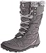 Columbia Women's Minx Mid II Omni-Heat Winter Boot, Shale/Bright Red, 8.5 M US