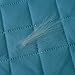 RHF Reversible Recliner Chair Cover, Chair Cover, Recliner Cover, Pet Cover for Chair, Furniture Protector, Machine Washable, Double Diamond Quilted(Recliner-Small:Light Blue/Cream)