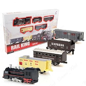 modern train set