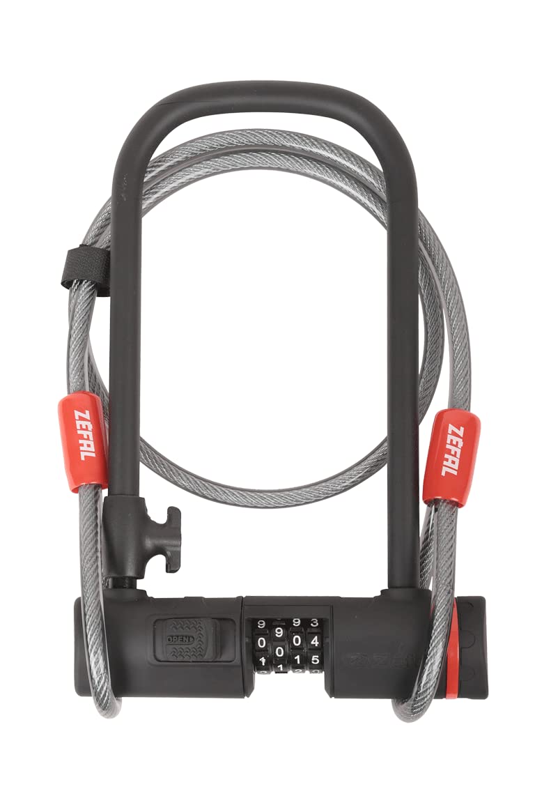 Zefal K-traz U13 U-lock With Cable 230 x 115 x 13 mm / 10 x 1200 mm