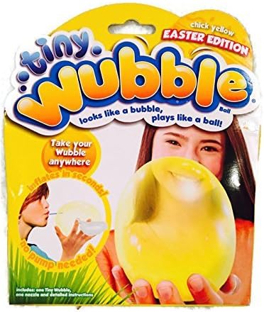Tiny Wubble Egg Shaped Ball Rare Chick Yellow Easter Edition by Tiny Wubble
