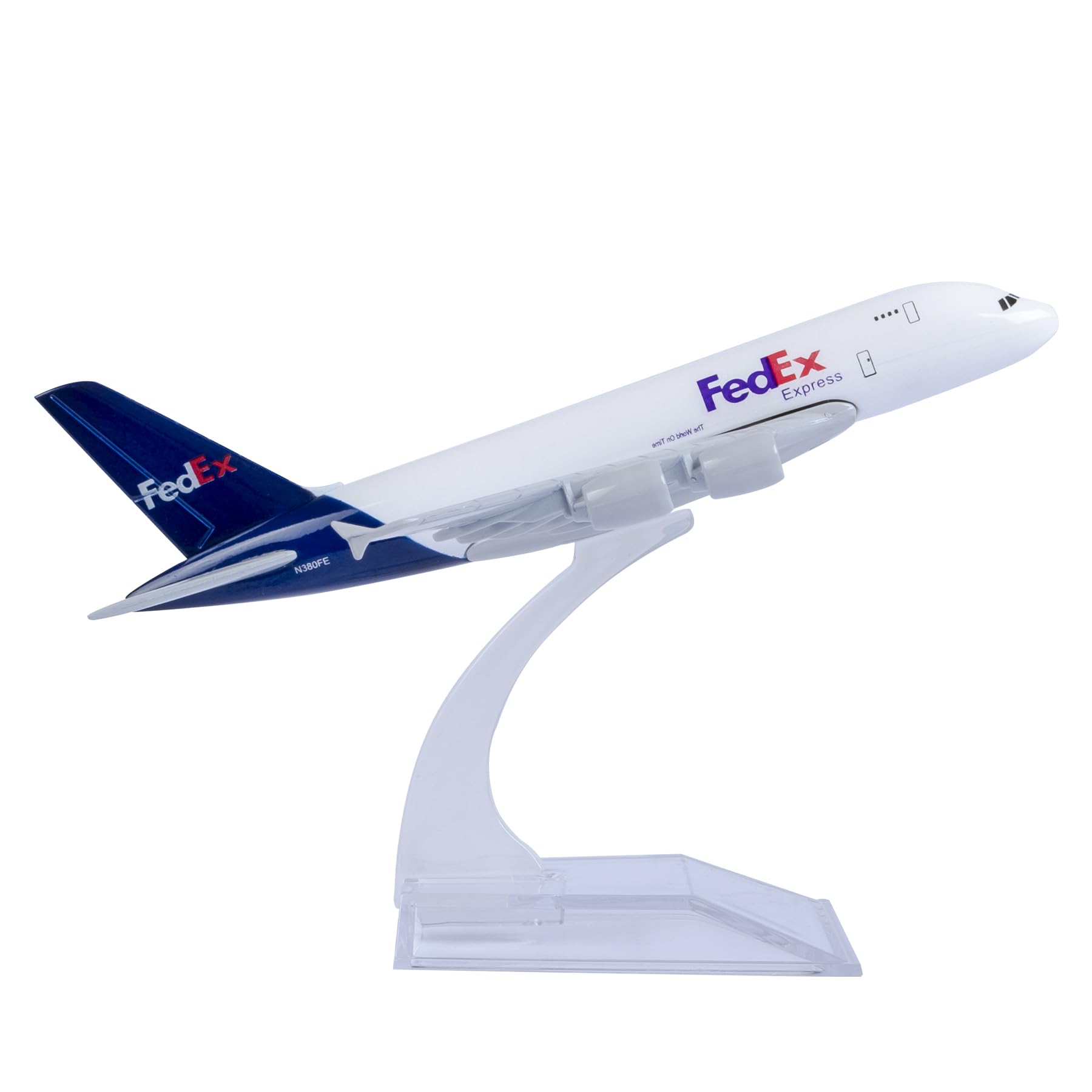 Bswath Model Airplane 1:400 Scale Model A380 Model Plane Metal Plane Model Die-cast Alloy Airplanes for Gift and Collection — image 1